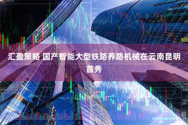 汇盈策略 国产智能大型铁路养路机械在云南昆明首秀